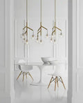 VISUAL COMFORT MODERN, SEDONA TRIPLE CHANDELIER, CHANDELIER LIGHT