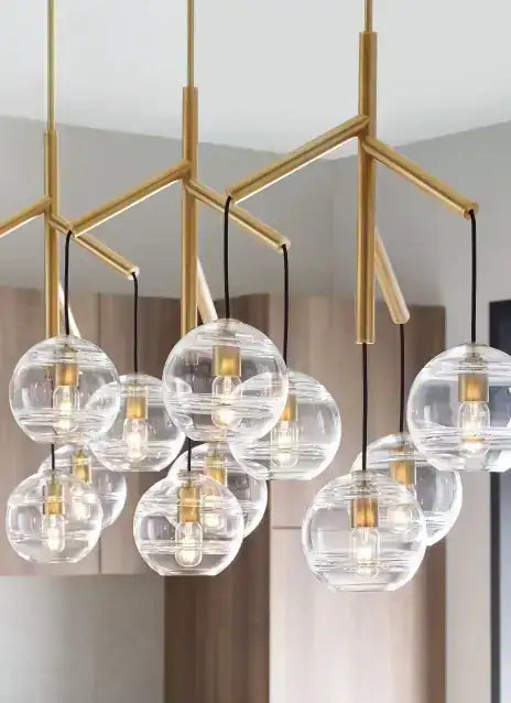 VISUAL COMFORT MODERN, SEDONA TRIPLE CHANDELIER, CHANDELIER LIGHT