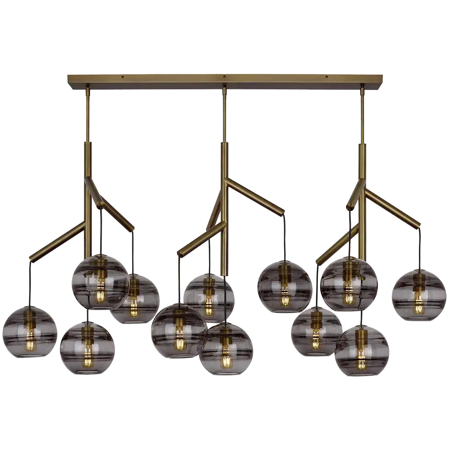 VISUAL COMFORT MODERN, SEDONA TRIPLE CHANDELIER, CHANDELIER LIGHT