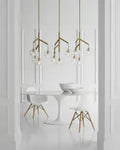 VISUAL COMFORT MODERN, SEDONA TRIPLE CHANDELIER, CHANDELIER LIGHT