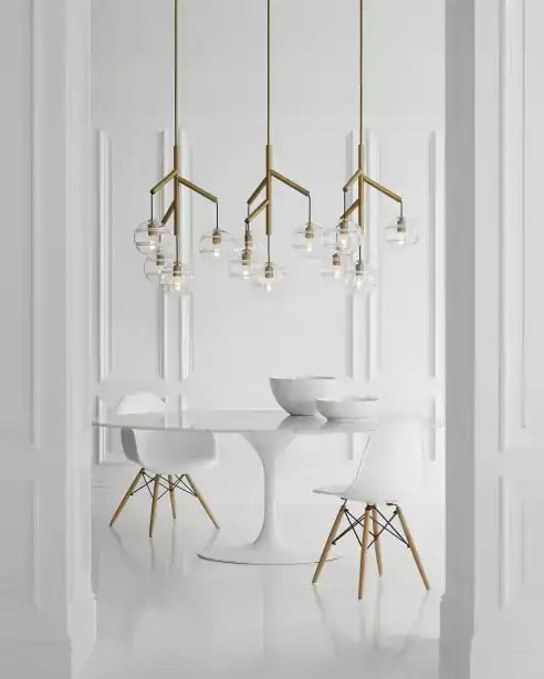 VISUAL COMFORT MODERN, SEDONA TRIPLE CHANDELIER, CHANDELIER LIGHT