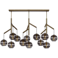 VISUAL COMFORT MODERN, SEDONA TRIPLE CHANDELIER, CHANDELIER LIGHT