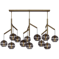VISUAL COMFORT MODERN, SEDONA TRIPLE CHANDELIER, CHANDELIER LIGHT
