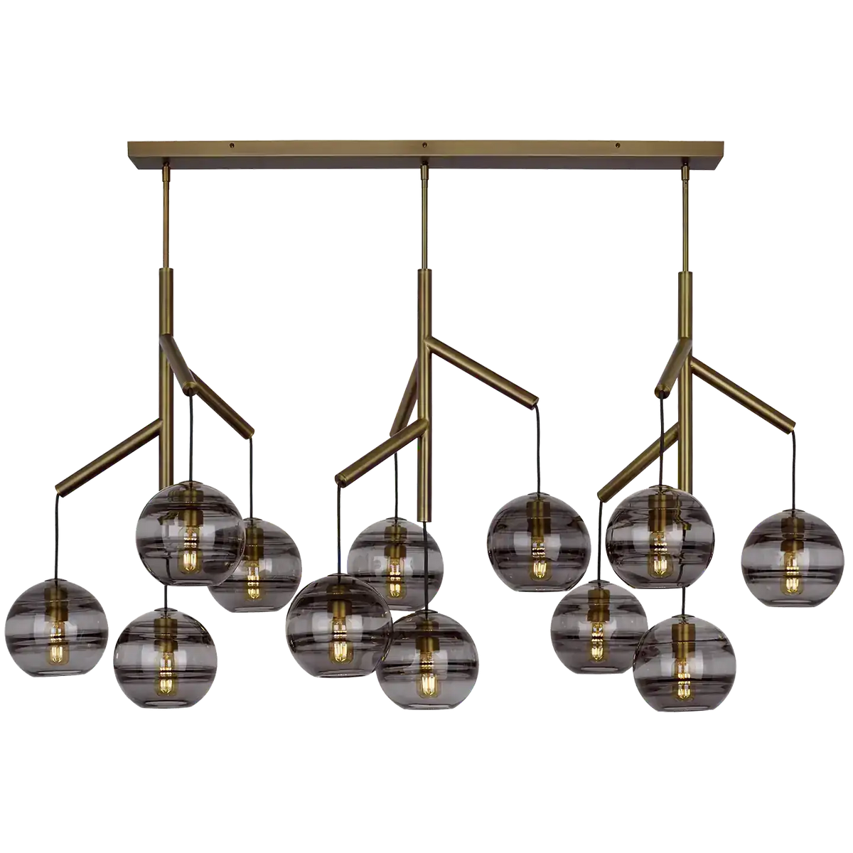 VISUAL COMFORT MODERN, SEDONA TRIPLE CHANDELIER, CHANDELIER LIGHT