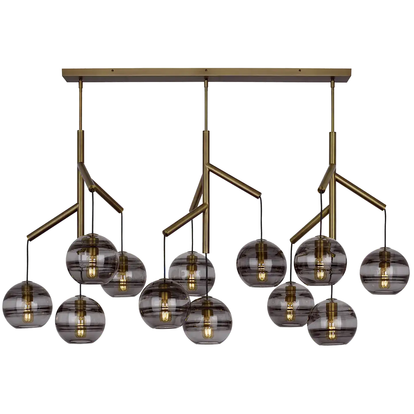 VISUAL COMFORT MODERN, SEDONA TRIPLE CHANDELIER, CHANDELIER LIGHT