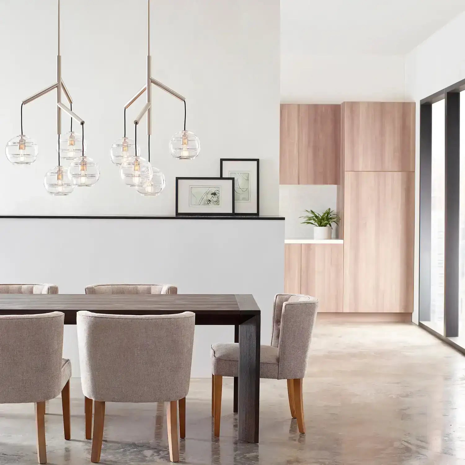 VISUAL COMFORT MODERN, SEDONA SINGLE CHANDELIER, CHANDELIER LIGHT