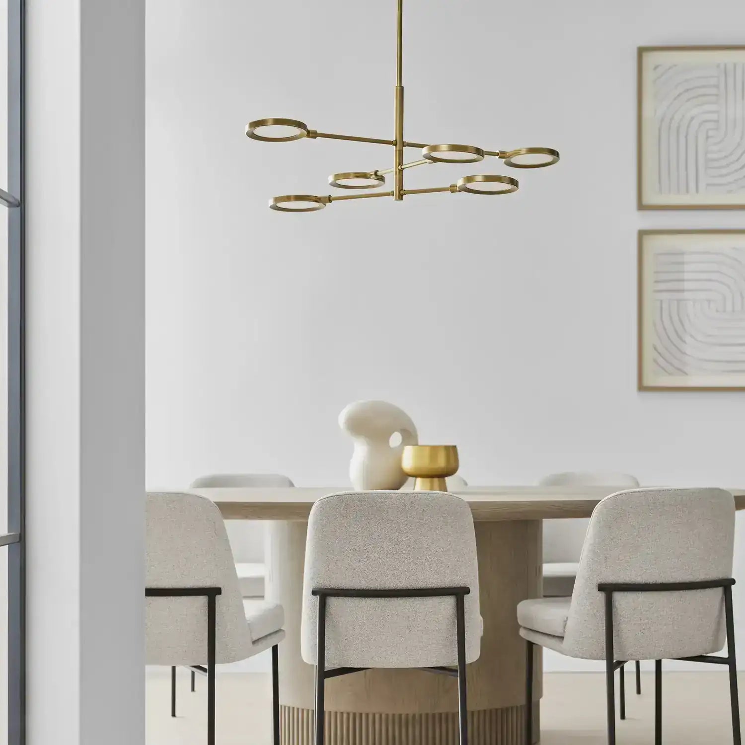 VISUAL COMFORT MODERN, SPECTICA CHANDELIER, CHANDELIER LIGHT