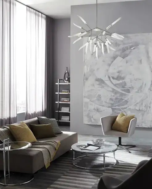 VISUAL COMFORT MODERN, SPUR CHANDELIER, CHANDELIER LIGHT