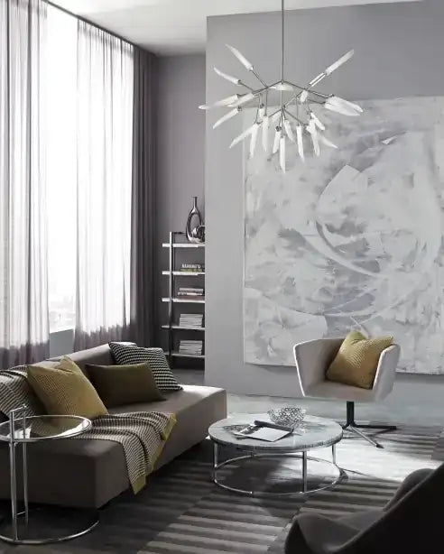 VISUAL COMFORT MODERN, SPUR CHANDELIER, CHANDELIER LIGHT