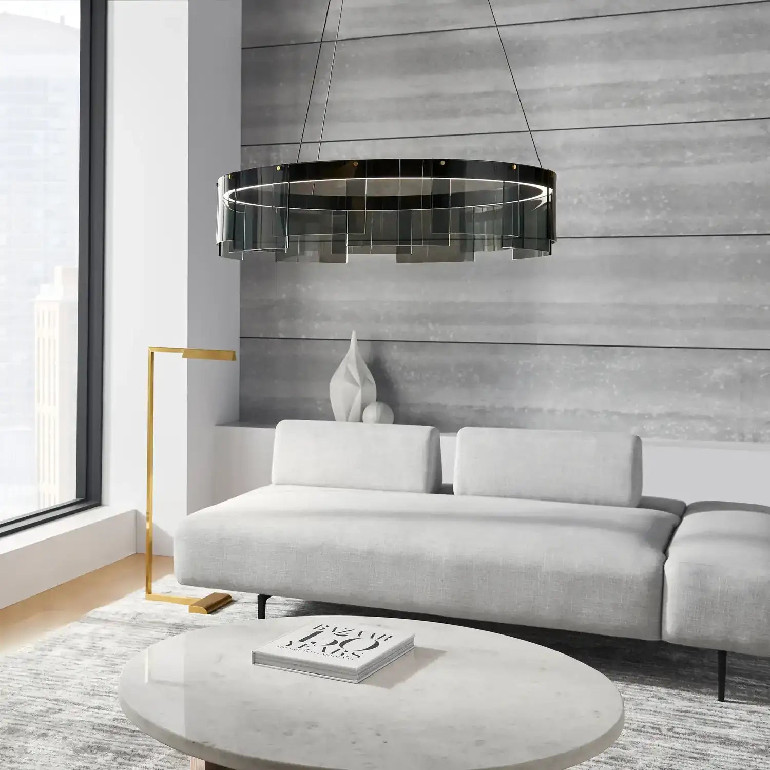 VISUAL COMFORT MODERN, STRATOS CHANDELIER, CHANDELIER LIGHT