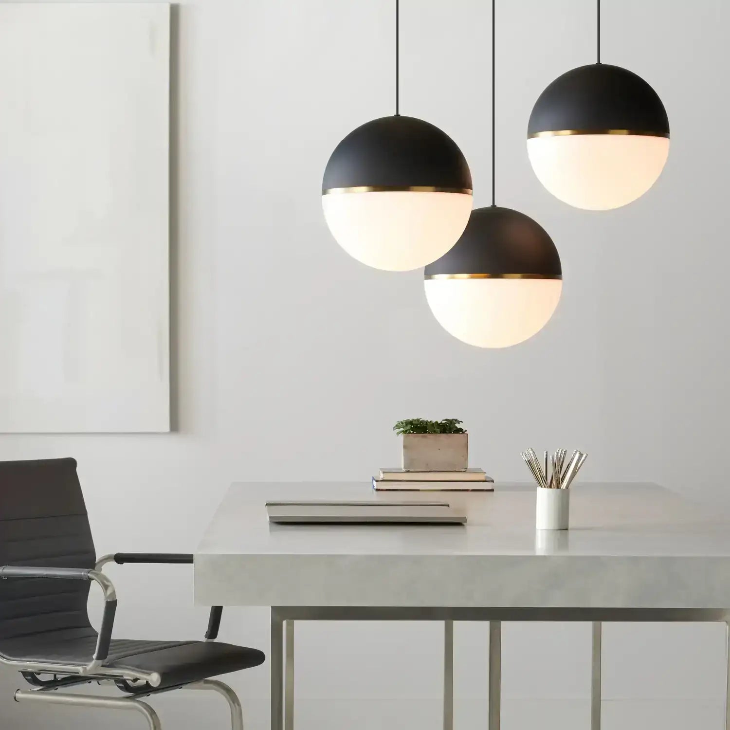 VISUAL COMFORT MODERN, AKOVA GRANDE PENDANT, PENDANT LIGHT