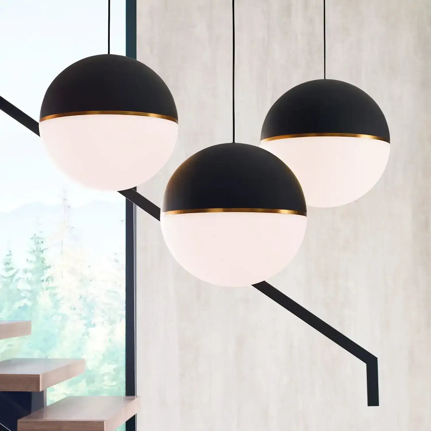 VISUAL COMFORT MODERN, AKOVA X-LARGE PENDANT, PENDANT LIGHT