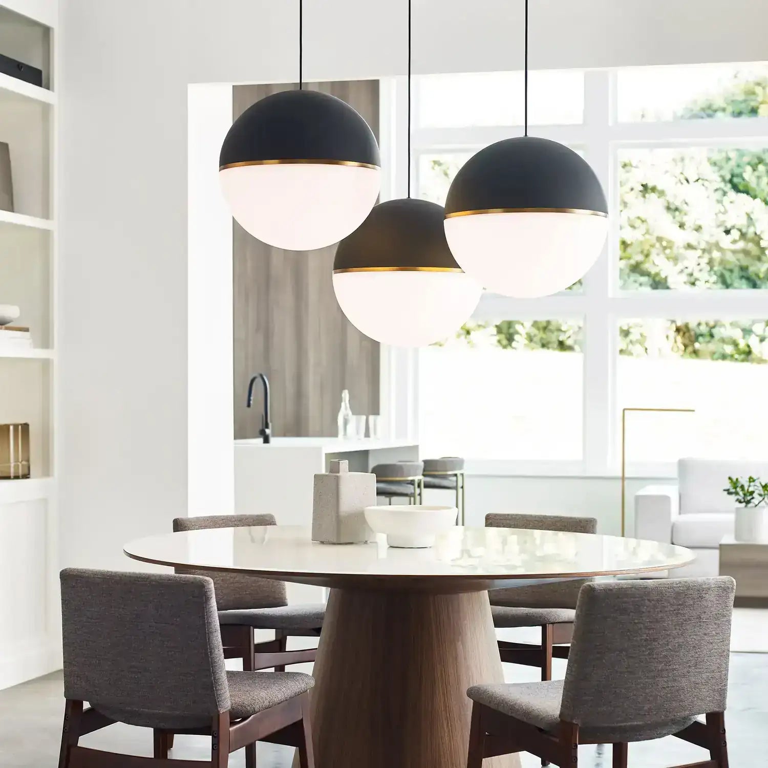 VISUAL COMFORT MODERN, AKOVA X-LARGE PENDANT, PENDANT LIGHT