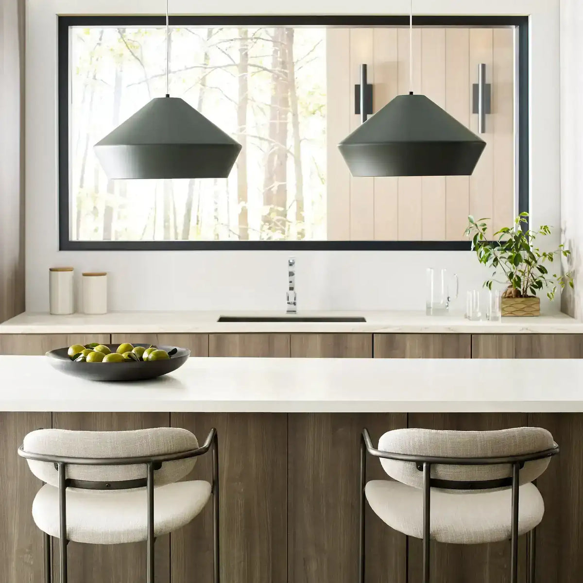 VISUAL COMFORT MODERN, BRUMMEL GRANDE PENDANT, PENDANT LIGHT