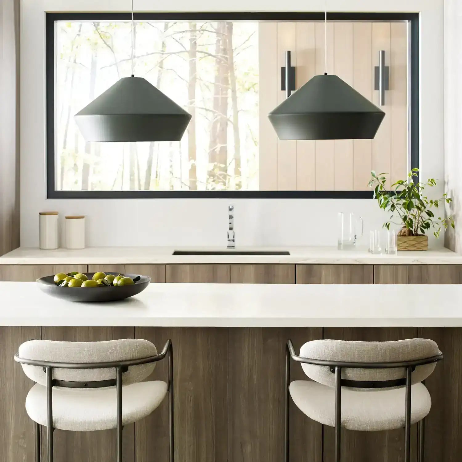VISUAL COMFORT MODERN, BRUMMEL GRANDE PENDANT, PENDANT LIGHT