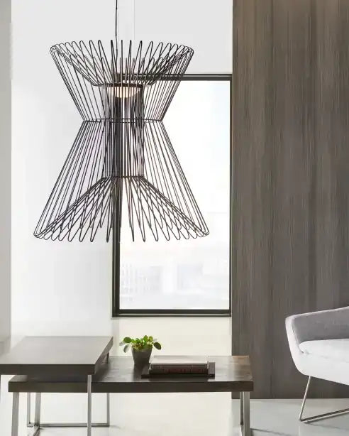 VISUAL COMFORT MODERN, SYRMA GRANDE SUSPENSION, PENDANT LIGHT