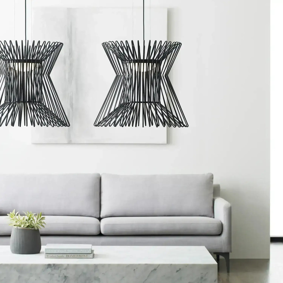 VISUAL COMFORT MODERN, SYRMA PENDANT, PENDANT LIGHT
