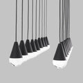 VISUAL COMFORT MODERN, CUPOLA LIGHT CHANDELIER, CHANDELIER LIGHT