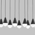 VISUAL COMFORT MODERN, CUPOLA LIGHT CHANDELIER, CHANDELIER LIGHT
