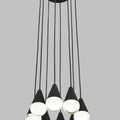 VISUAL COMFORT MODERN, CUPOLA LIGHT CHANDELIER, CHANDELIER LIGHT