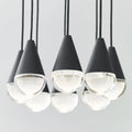 VISUAL COMFORT MODERN, CUPOLA LIGHT CHANDELIER, CHANDELIER LIGHT