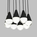 VISUAL COMFORT MODERN, CUPOLA LIGHT CHANDELIER, CHANDELIER LIGHT