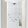 VISUAL COMFORT MODERN, CUPOLA LIGHT CHANDELIER, CHANDELIER LIGHT