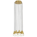 VISUAL COMFORT MODERN, CUPOLA LIGHT CHANDELIER, CHANDELIER LIGHT