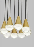 VISUAL COMFORT MODERN, CUPOLA LIGHT CHANDELIER, CHANDELIER LIGHT
