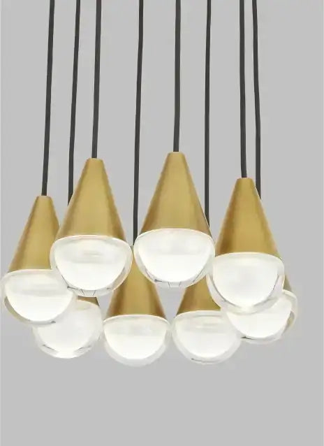 VISUAL COMFORT MODERN, CUPOLA LIGHT CHANDELIER, CHANDELIER LIGHT