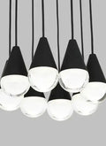 VISUAL COMFORT MODERN, CUPOLA LIGHT CHANDELIER, CHANDELIER LIGHT