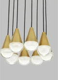 VISUAL COMFORT MODERN, CUPOLA LIGHT CHANDELIER, CHANDELIER LIGHT