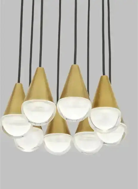 VISUAL COMFORT MODERN, CUPOLA LIGHT CHANDELIER, CHANDELIER LIGHT