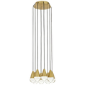 VISUAL COMFORT MODERN, CUPOLA LIGHT CHANDELIER, CHANDELIER LIGHT