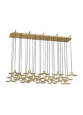 VISUAL COMFORT MODERN, EAVES LIGHT CHANDELIER, CHANDELIER LIGHT