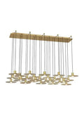 VISUAL COMFORT MODERN, EAVES LIGHT CHANDELIER, CHANDELIER LIGHT