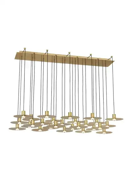 VISUAL COMFORT MODERN, EAVES LIGHT CHANDELIER, CHANDELIER LIGHT