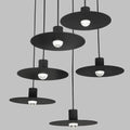 VISUAL COMFORT MODERN, EAVES CHANDELIER, CHANDELIER LIGHT