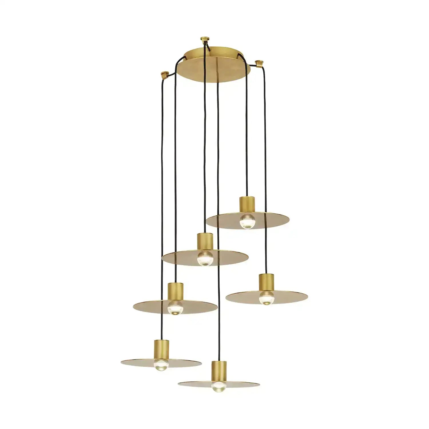 VISUAL COMFORT MODERN, EAVES CHANDELIER, CHANDELIER LIGHT
