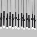 VISUAL COMFORT MODERN, GUYED CHANDELIER, CHANDELIER LIGHT
