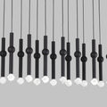 VISUAL COMFORT MODERN, GUYED CHANDELIER, CHANDELIER LIGHT