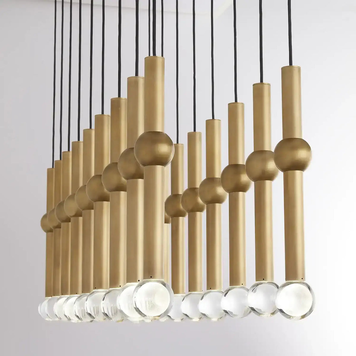 VISUAL COMFORT MODERN, GUYED CHANDELIER, CHANDELIER LIGHT