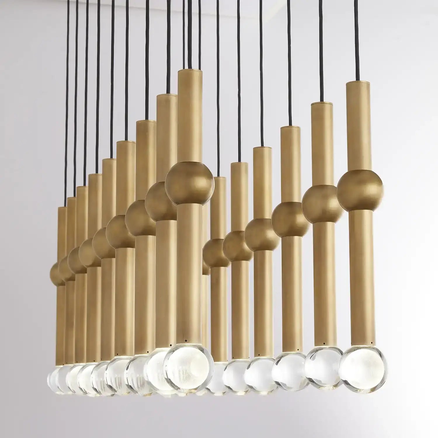 VISUAL COMFORT MODERN, GUYED CHANDELIER, CHANDELIER LIGHT