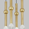VISUAL COMFORT MODERN, GUYED CHANDELIER, CHANDELIER LIGHT