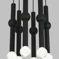 VISUAL COMFORT MODERN, GUYED CHANDELIER, CHANDELIER LIGHT