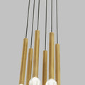 VISUAL COMFORT MODERN, GUYED CHANDELIER, CHANDELIER LIGHT