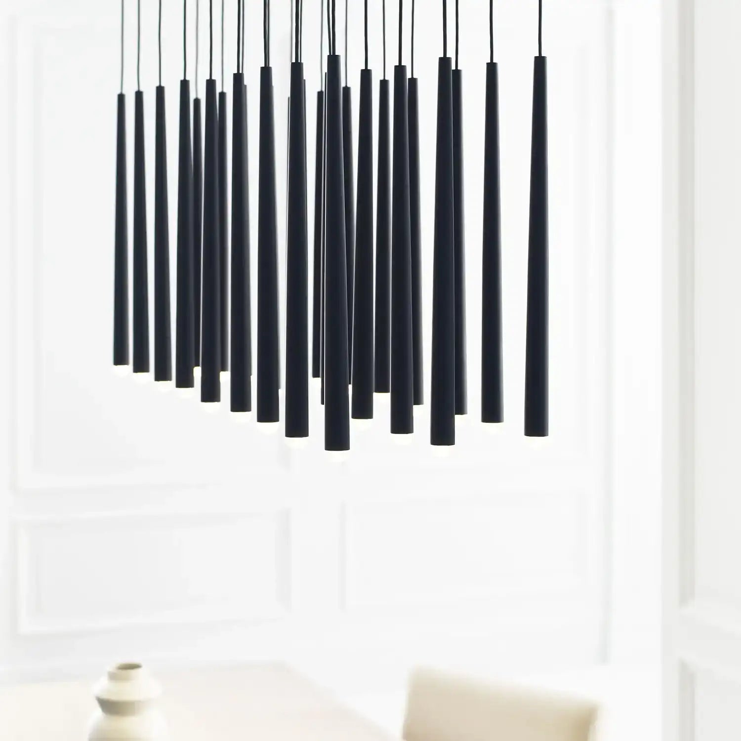 VISUAL COMFORT MODERN, PYLON LIGHT CHANDELIER, CHANDELIER LIGHT