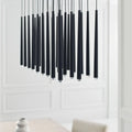 VISUAL COMFORT MODERN, PYLON LIGHT CHANDELIER, CHANDELIER LIGHT