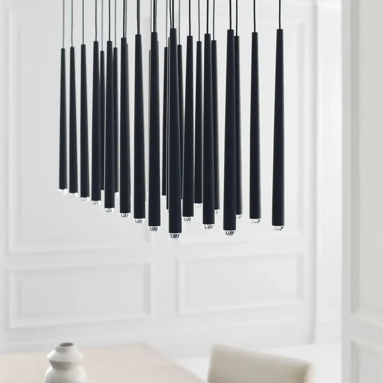 VISUAL COMFORT MODERN, PYLON LIGHT CHANDELIER, CHANDELIER LIGHT