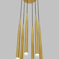VISUAL COMFORT MODERN, PYLON CHANDELIER, CHANDELIER LIGHT